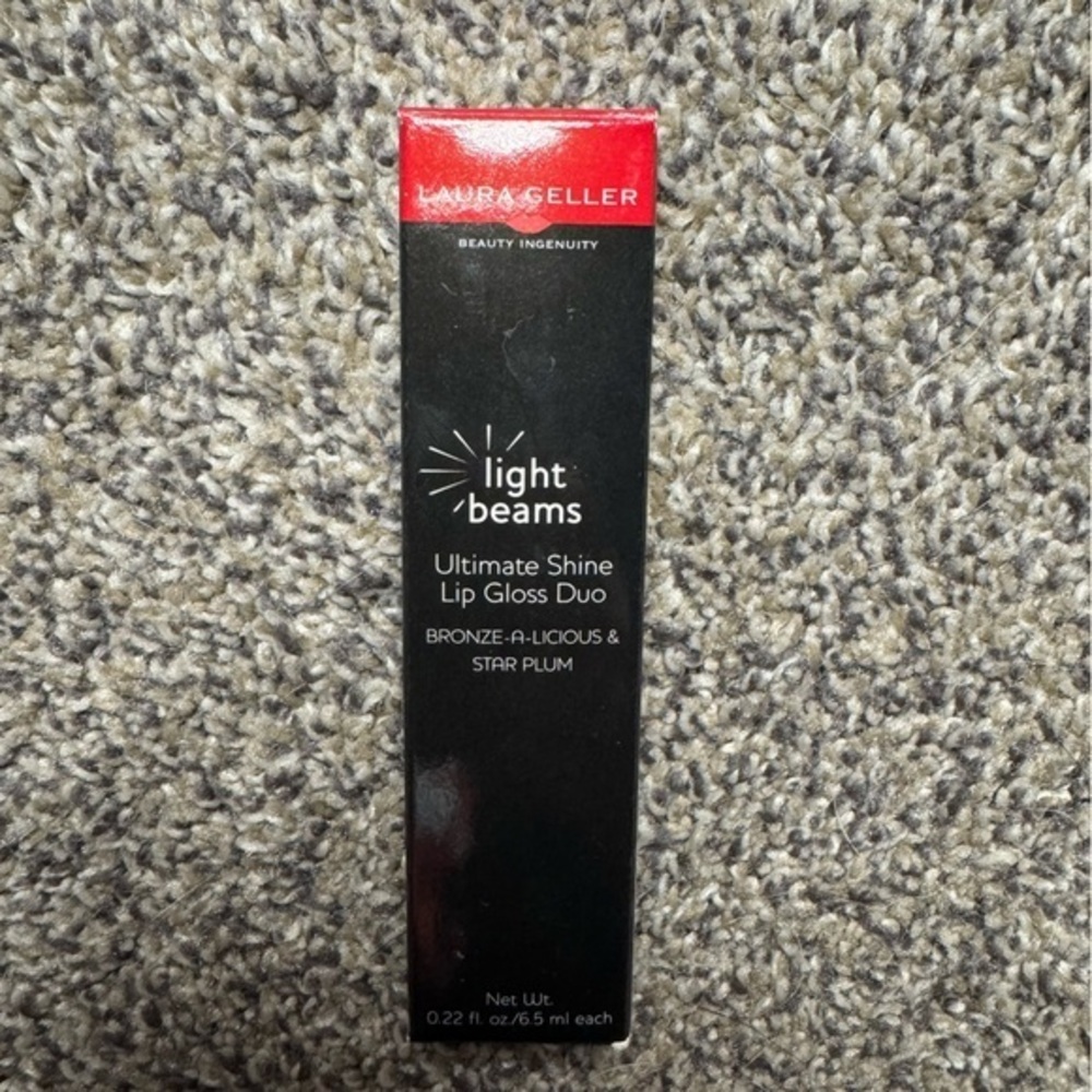 Laura Geller Light Beams Lip Gloss - Bronze-a-licious & Star Plum